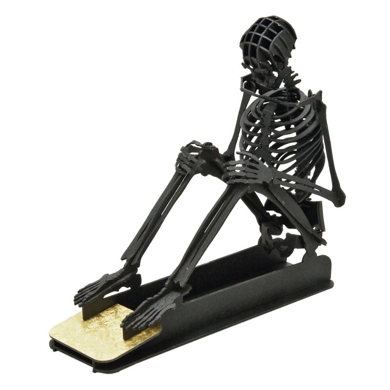 Puzzle - Seated Skelton-hotRAGS.com