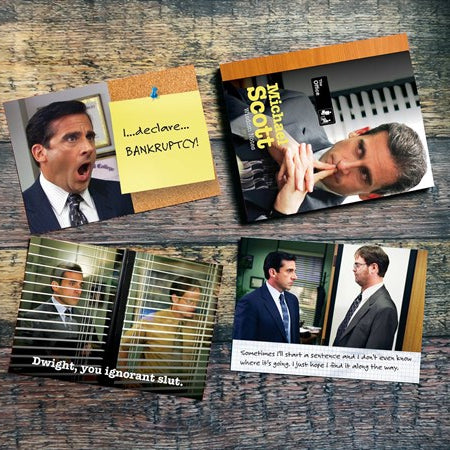 Book - Michael Scott - Wisdom Notes, Funny Quotes from The Office TV Series-hotRAGS.com