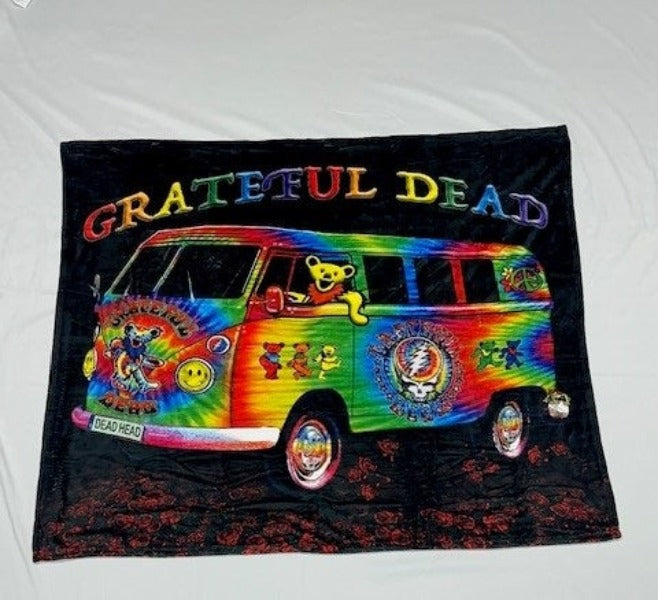 Blanket - Grateful Dead Van Tie-dye