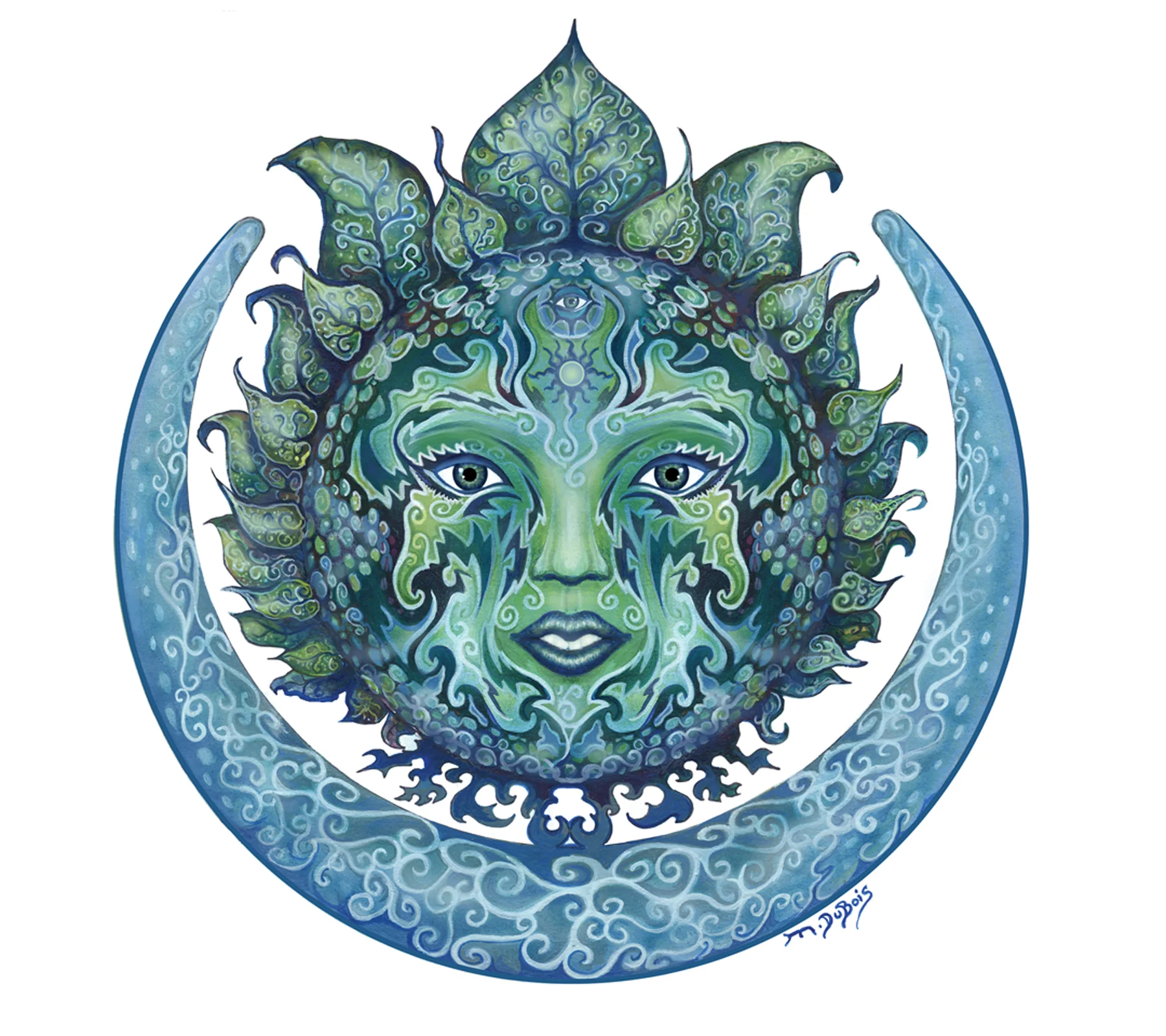 Sticker - Green Goddess - hotRAGS.com