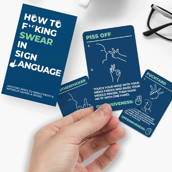 Cards How To Swear In Sign Language-hotRAGS.com
