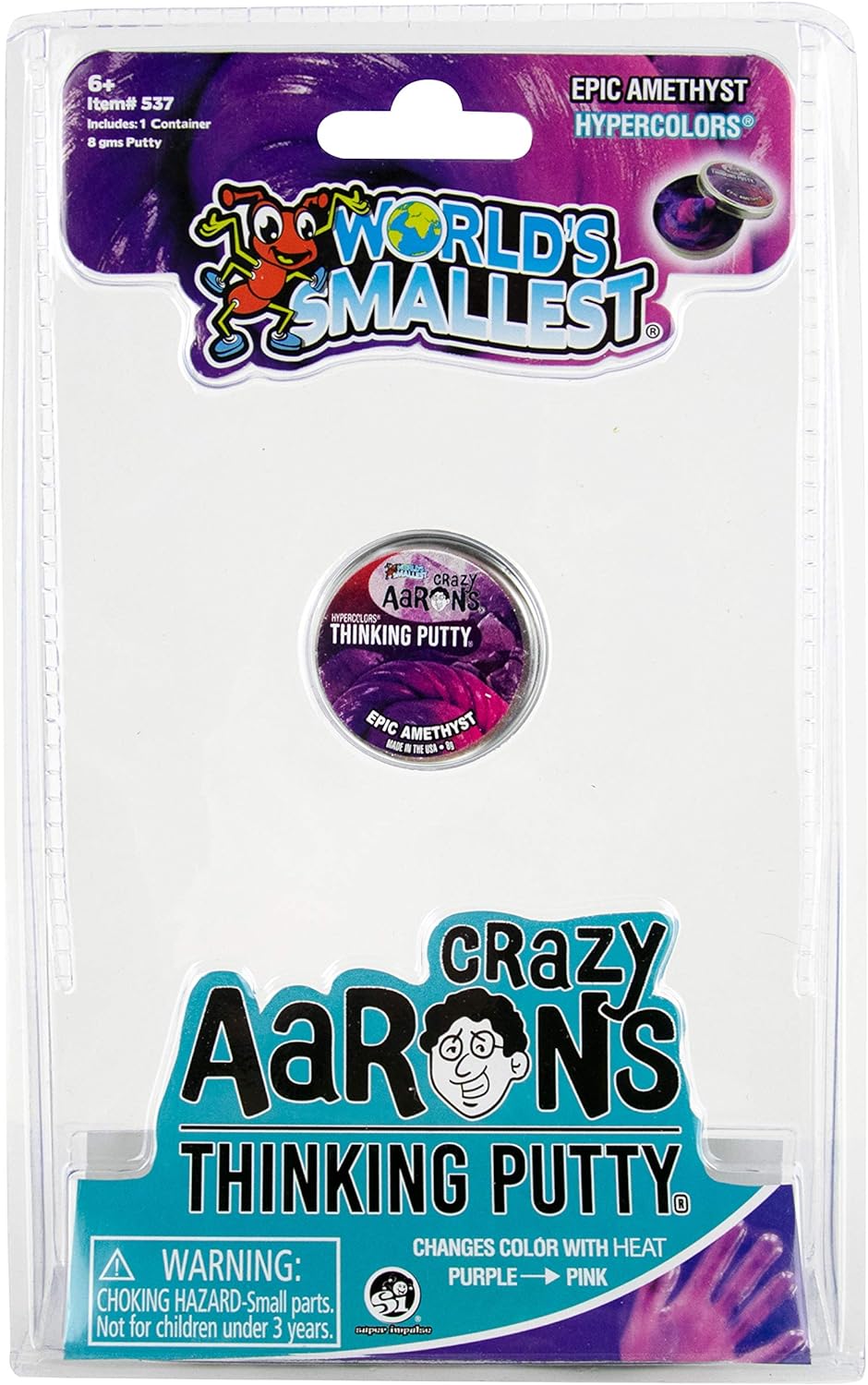 Toy World's Smallest Toy -  Aarons Crazy Putty-hotRAGS.com