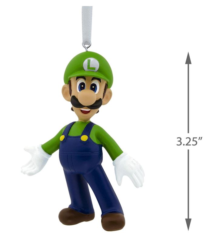 Nintendo Super Mario Luigi Ornament-hotRAGS.com