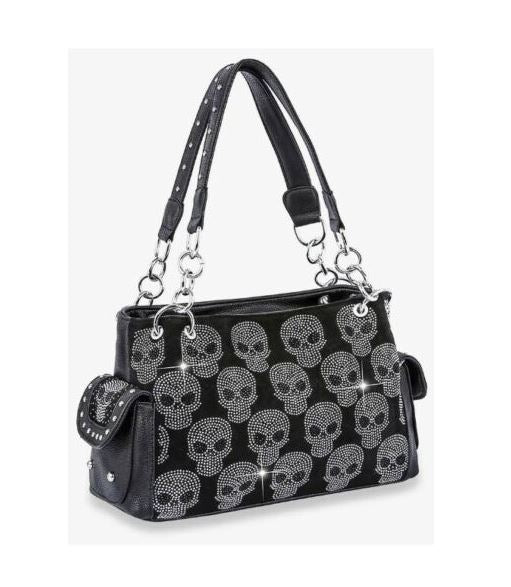Bag - Skull Rhinestone-hotRAGS.com