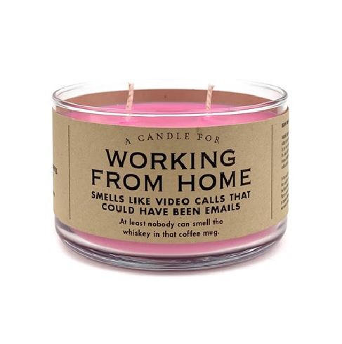 Candle - Working From Home-hotRAGS.com