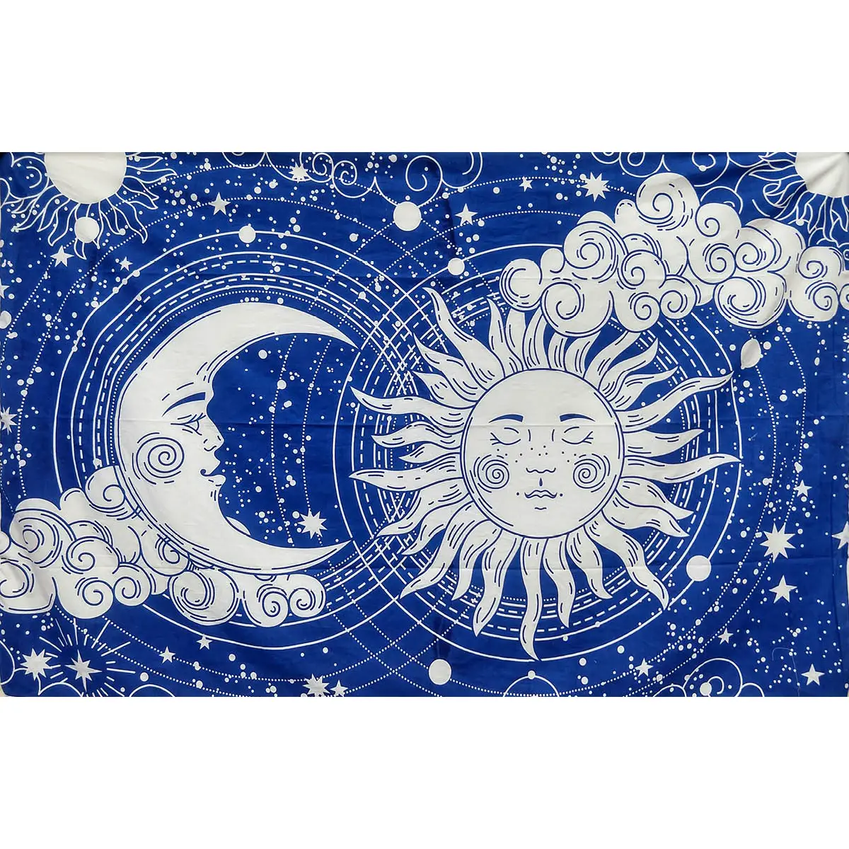 Tapestry - Sun Moon Cloud Blue