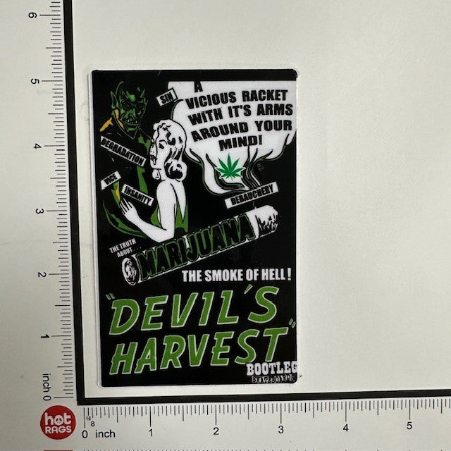 Sticker - Devil's Harvest-hotRAGS.com