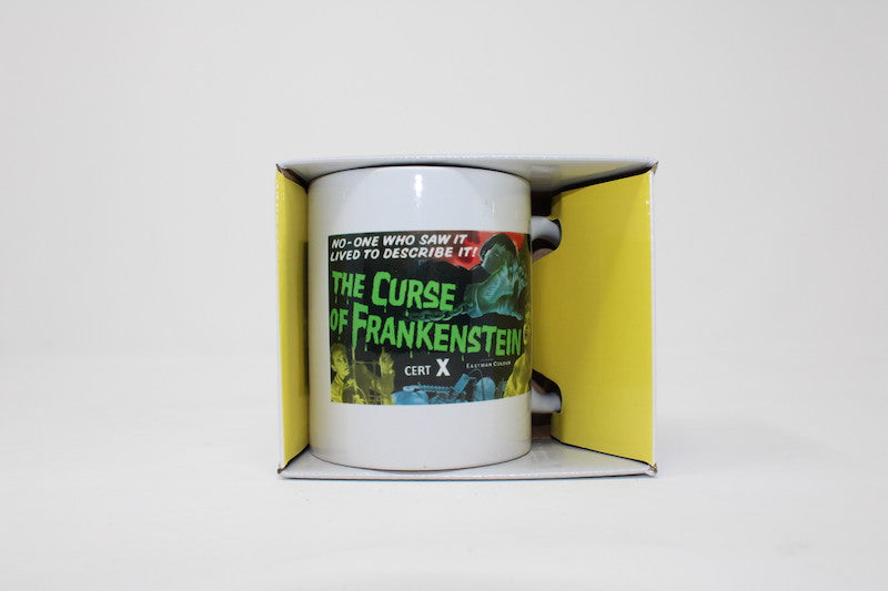 Mug - The Curse Of Frankenstein 11oz. Ceramic Mug-hotRAGS.com