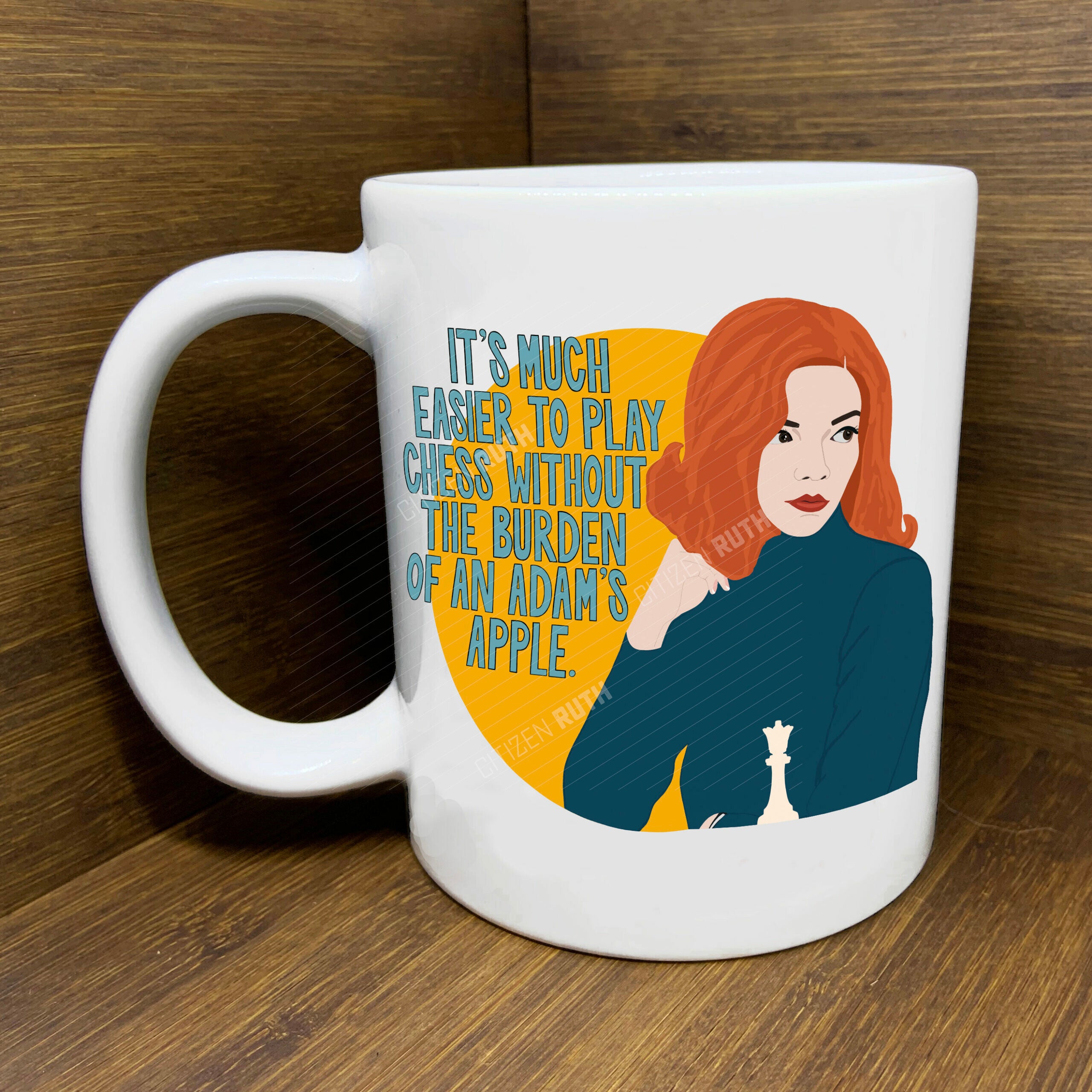 Mug - Queen's Gambit-hotRAGS.com