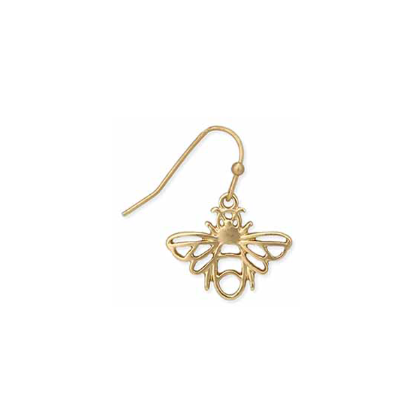Earrings - Queen Bee -Gold-hotRAGS.com