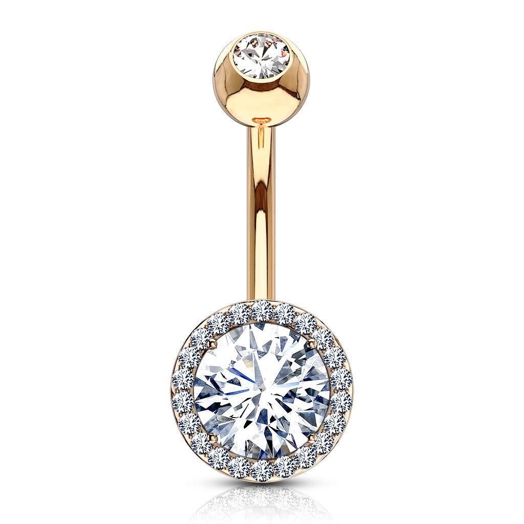 Belly Ring Cz And Large Cz-hotRAGS.com