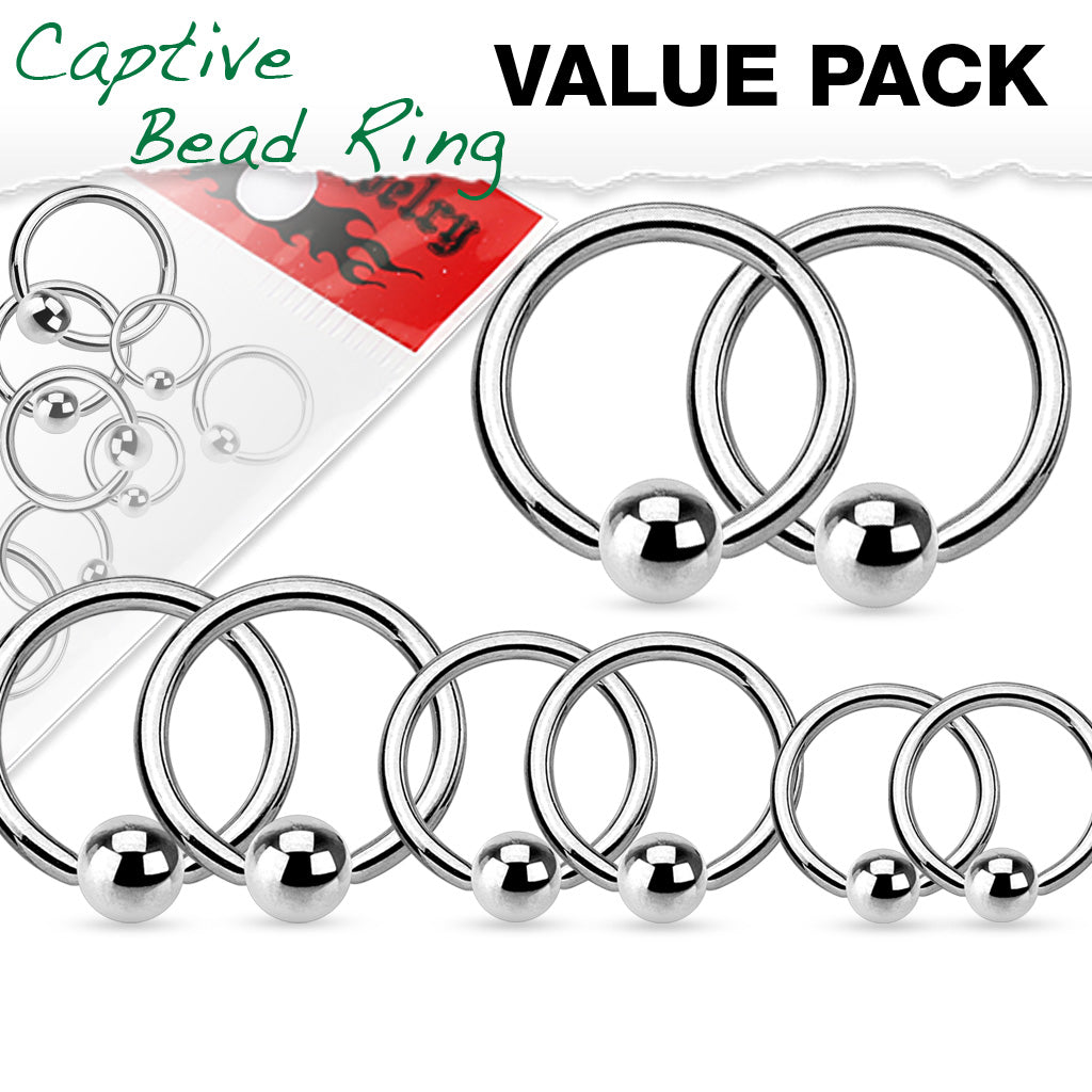 4pair 20g Value Pack Captive-hotRAGS.com