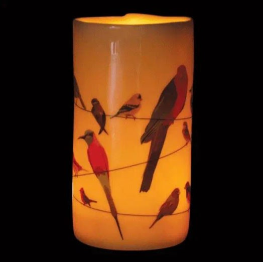 Candle - Birds on a Wire Transforming Tea Light Holder-hotRAGS.com