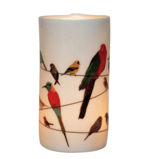 Candle - Birds on a Wire Transforming Tea Light Holder-hotRAGS.com