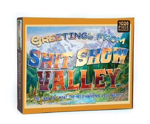 Puzzle - Greetings From Shits Show Valley-hotRAGS.com