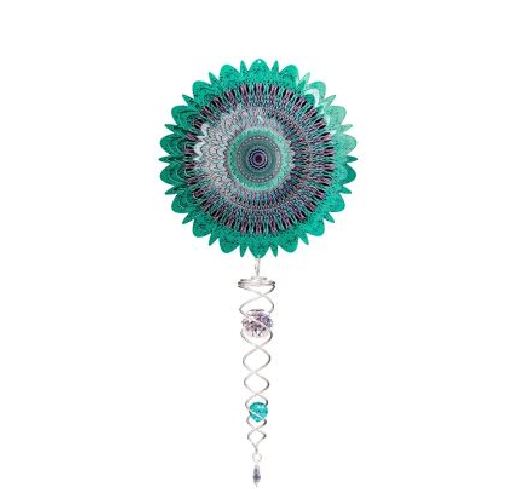 Decorative Wind Spinner - Cosmic Mandala-hotRAGS.com