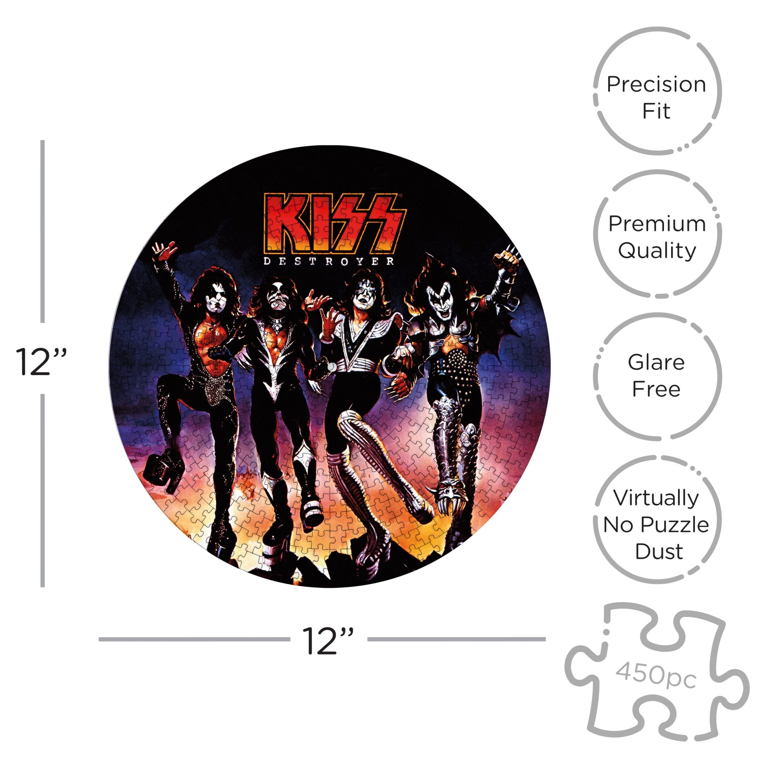 Puzzle - Kiss Destroyer Disc-hotRAGS.com