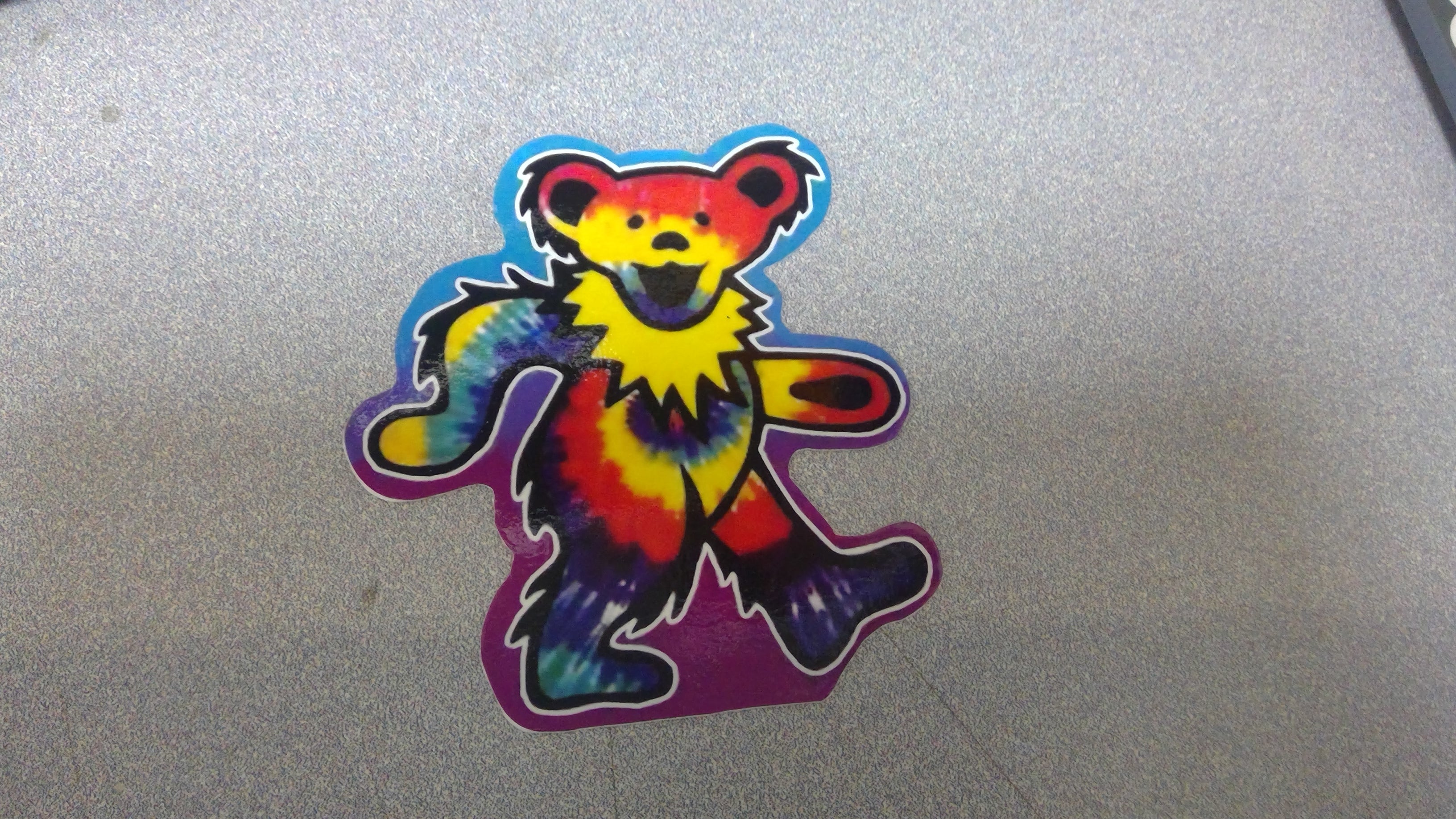 Sticker - Grateful Dead Bear Tie-hotRAGS.com
