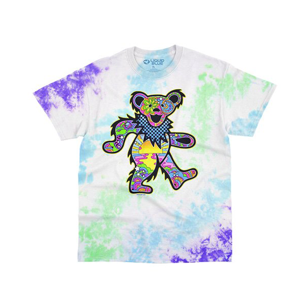 T Shirt - Grateful Dead Mod Bear - Tie-Dye-hotRAGS.com