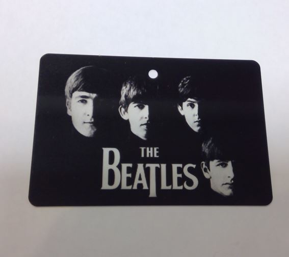 Tin Sign - Beatles Black - 4 X 6-hotRAGS.com