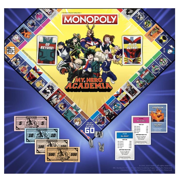 Game - Monopoly- My Hero Acadamia-hotRAGS.com