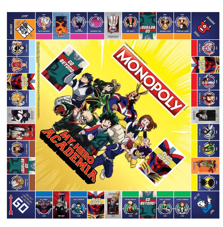 Game - Monopoly- My Hero Acadamia-hotRAGS.com