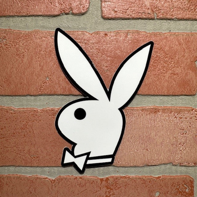 Sticker - Playboy Bunny - White-hotRAGS.com
