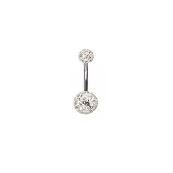 Belly Ring - Tiffany Clear-hotRAGS.com