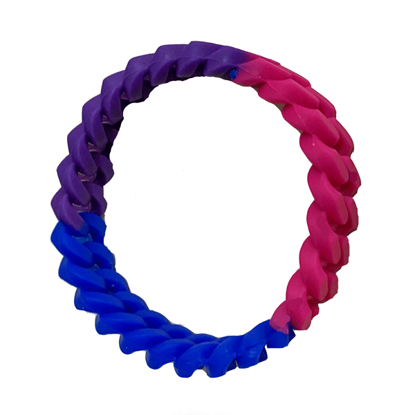 Bracelet Silicone Bisexual-hotRAGS.com
