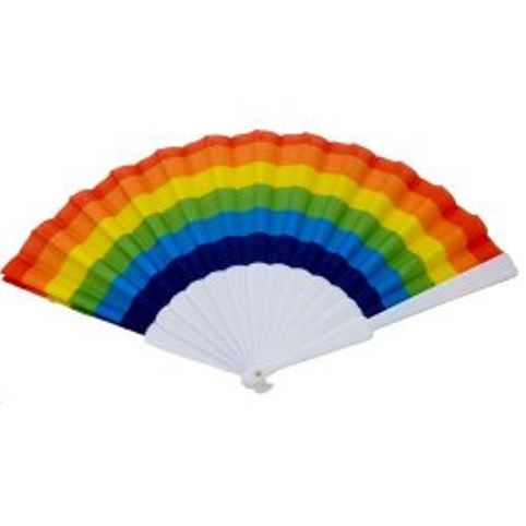 Fan - Horizontal Rainbow-hotRAGS.com