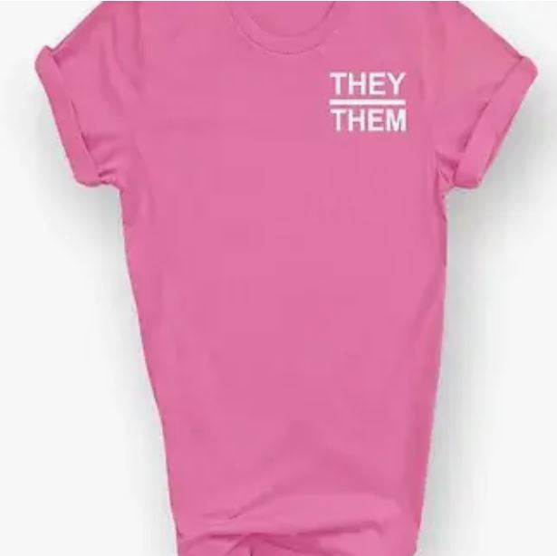 T Shirt -  Lbgtq  - They Them-hotRAGS.com
