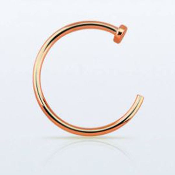 Nose Hoop - Rose Gold-hotRAGS.com