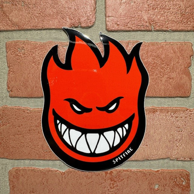 Sticker - Spitfire Red - 7x5-hotRAGS.com