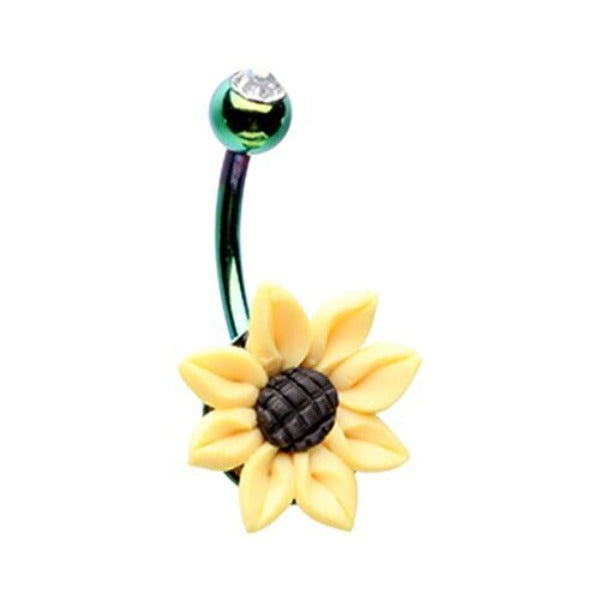 Belly Ring - Sunflower-hotRAGS.com