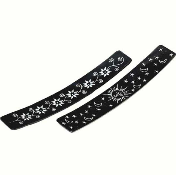 Incense Burner - Stone Black