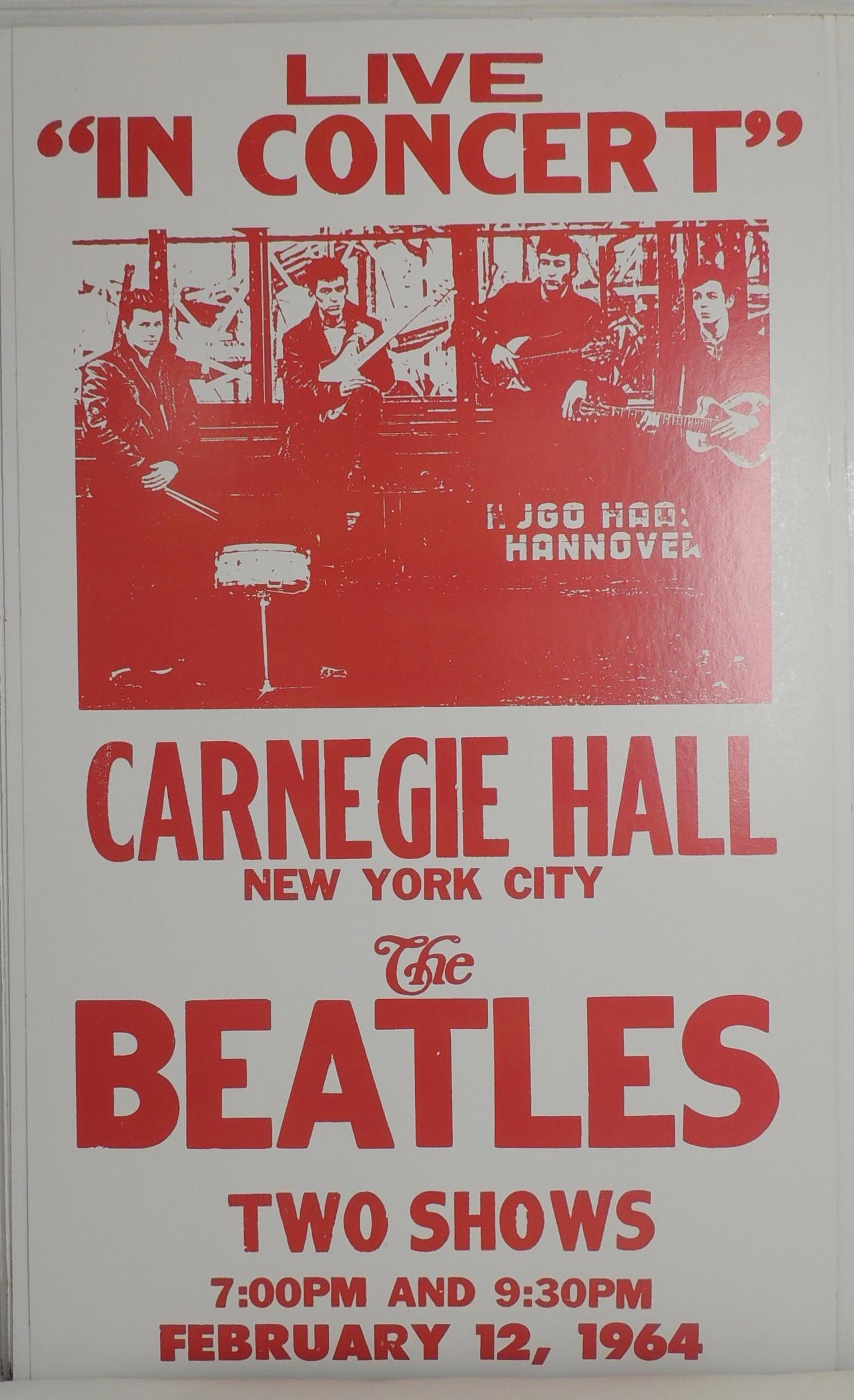 Concert Beatles Carnegie Hall-hotRAGS.com