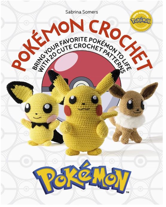 Book - Pokémon Crochet: Bring your favorite Pokémon to life with 20 cute crochet patterns.-hotRAGS.com