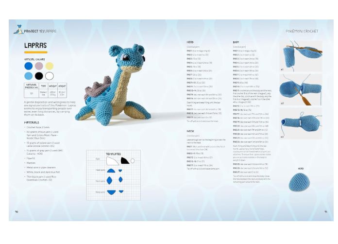 Pokmon Crochet: Bring Your Favorite Pokmon to Life with 20 Cute Crochet Patterns Pokmon Crochet: Bring Your Favorite Pokmon to Life with 20 Cute Crochet Patterns