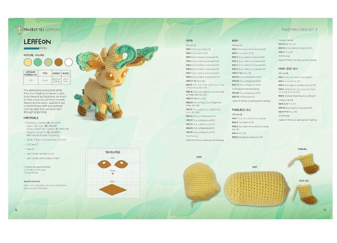 Book - Pokémon Crochet Vol 2: Bring even more Pokémon to life with 20 cute crochet patterns .-hotRAGS.com