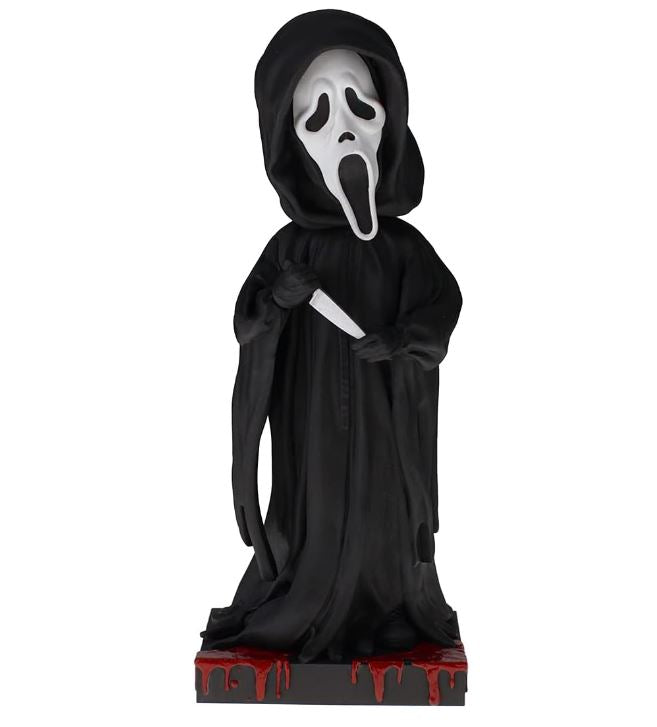 Ghost Face Bobblehead, Premium Polyresin Lifelike Figure-hotRAGS.com