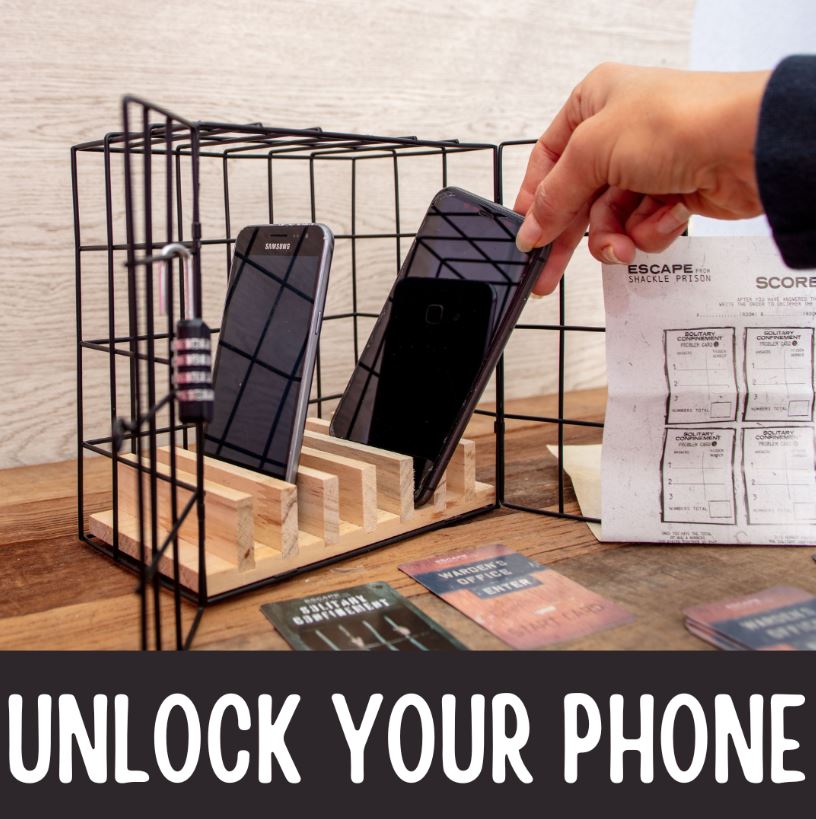 Game - Phone Escape Room Escape Shackle Prison-hotRAGS.com
