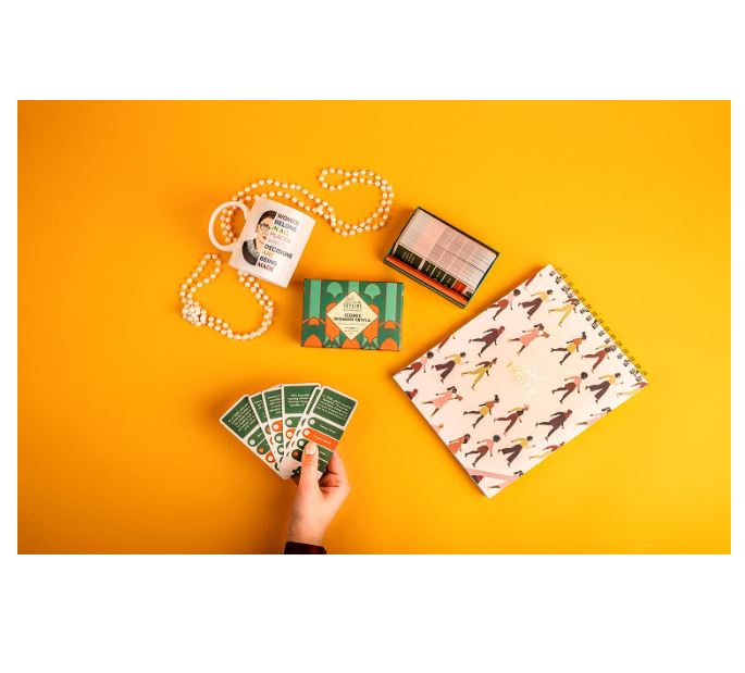 Game - Inspirational Women -Iconic Women Trivia, 140 Question Cards ...