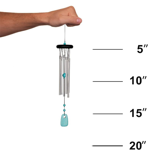 Wind Chimes - Chakra Turquoise-hotRAGS.com