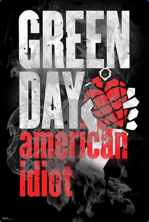Green Day Poster -24 x 36 inches-hotRAGS.com