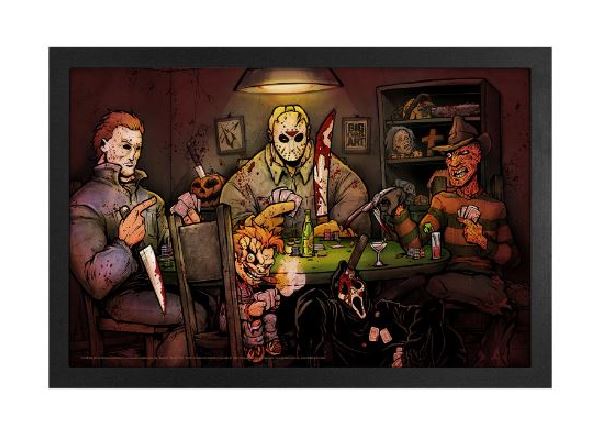 Picture - Framed Slasher Table-hotRAGS.com