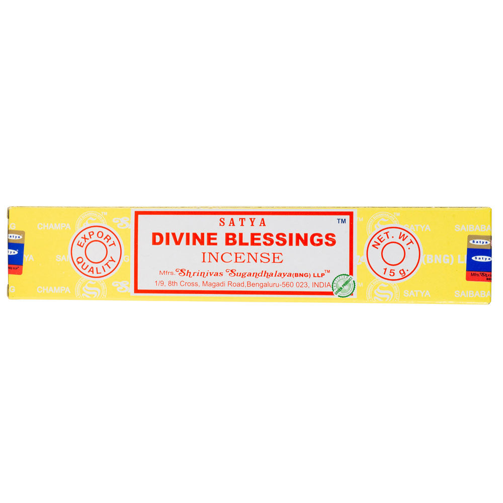 Satya Nag Champa Natural Incense - Divine Blessings 15grams-hotRAGS.com