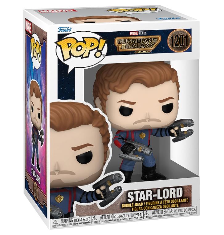 Funko Pop! Marvel: Guardians of The Galaxy 1- Star-Lord-hotRAGS.com