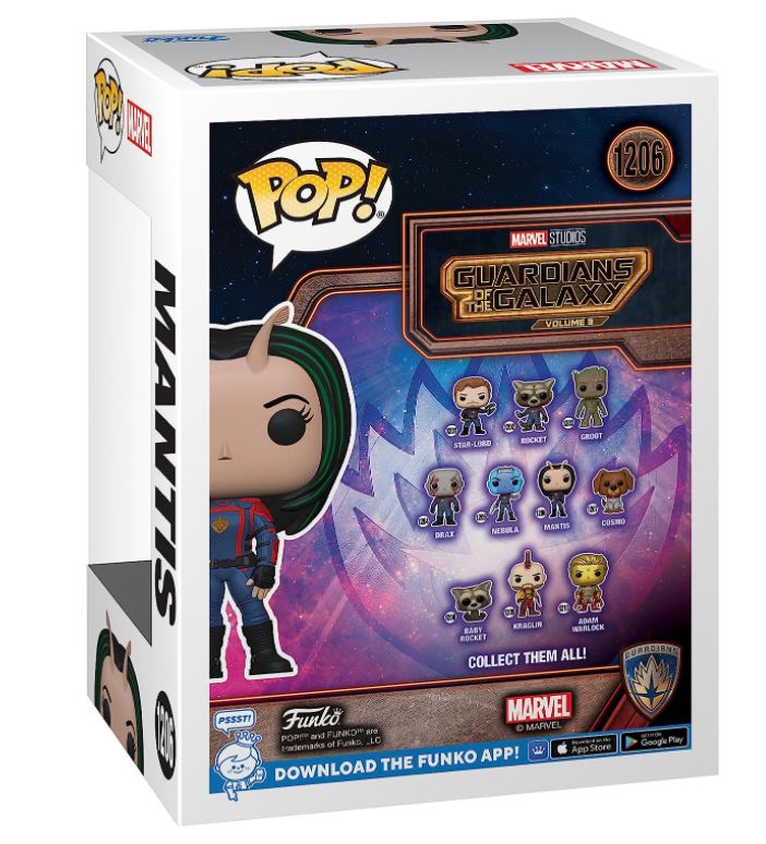 Funko Pop! Marvel: Guardians of The Galaxy Volume 3 - Mantis 12-hotRAGS.com