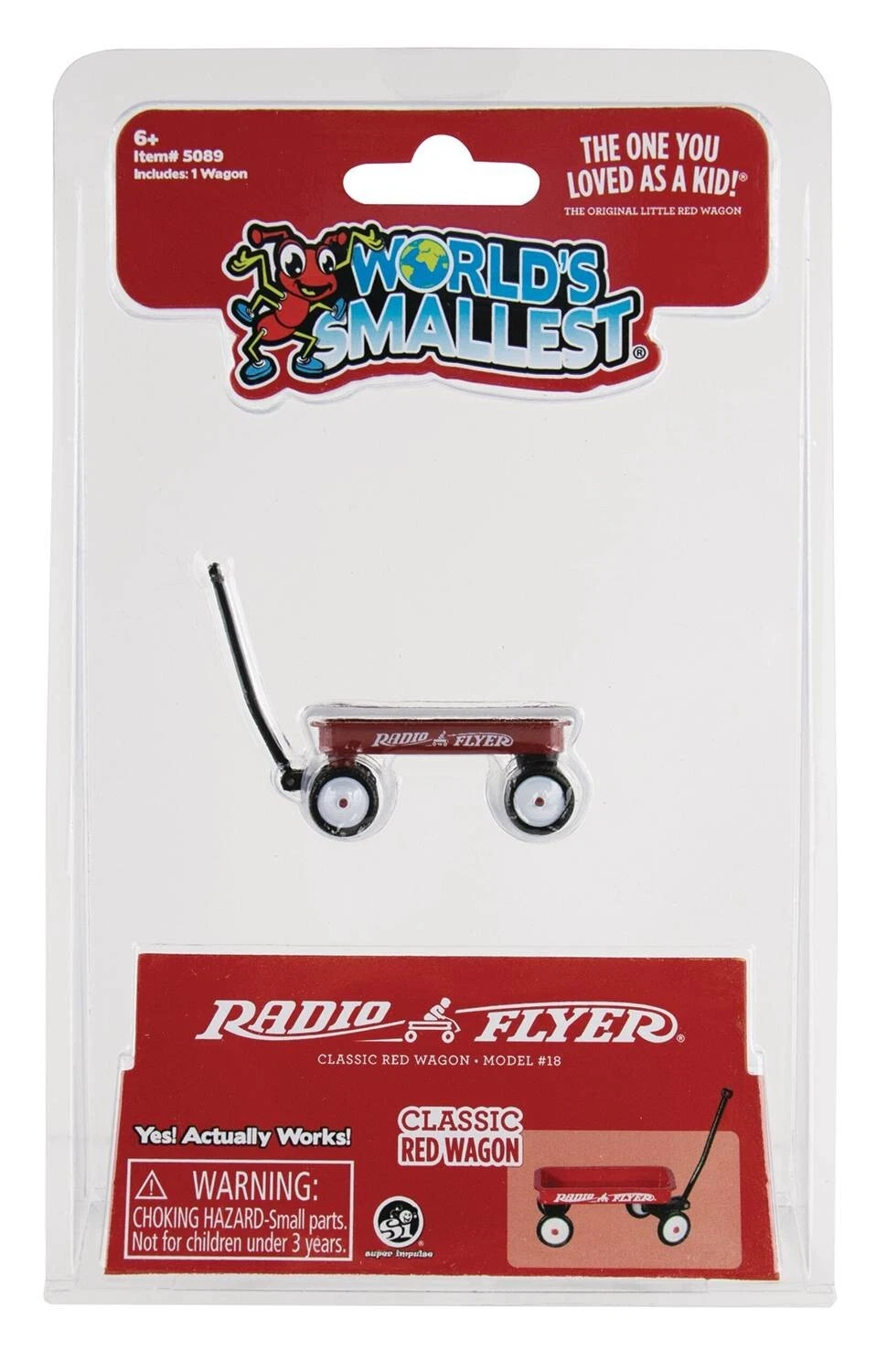 Toy - World's Smallest Toy  - Radio Flyer Wagon - hotRAGS.com