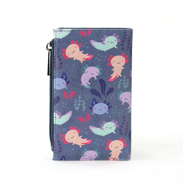 Axolotl Wallet with Zipper Compartment-hotRAGS.com